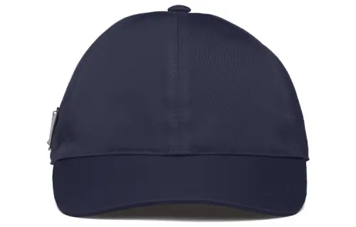 PRADA Logo Plaque Baseball Cap