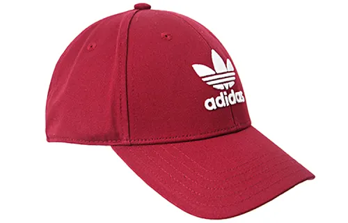 Adidas Originals Cotton Baseball Caps Unisex Red