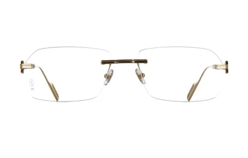 Cartier Eyewear Rimless Design Glasses