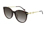 GUCCI Rectangular Sunglasses Women's
