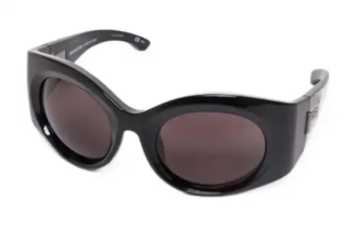Balenciaga Fashion Trend Round Sunglasses Women's