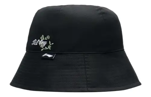 Li Ning Bucket Hats Unisex Black