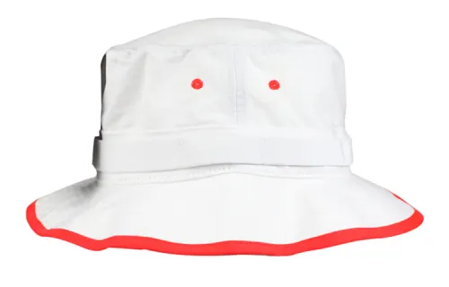 Jordan Bucket Hats Unisex White