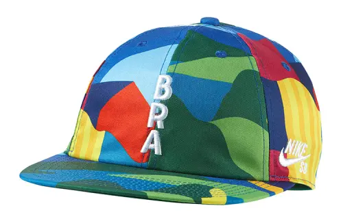Nike Sb X Parra Brazil Federation Kit Skate Cap