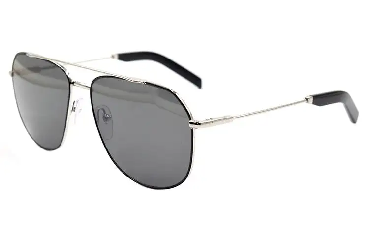 PRADA Sunglasses Men's Black Silver