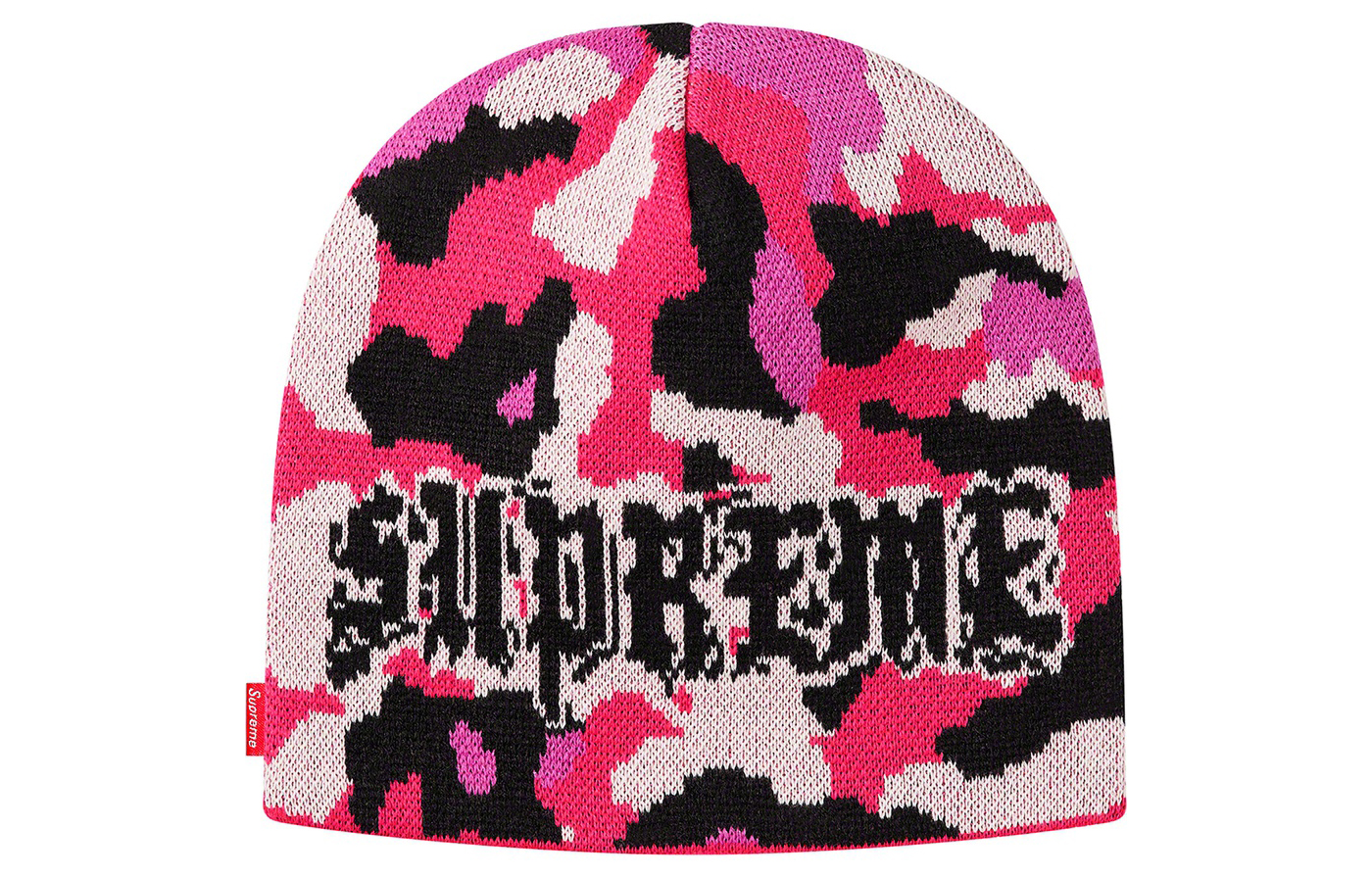 Supreme FW20 Week 3 Paris Camo Beanie