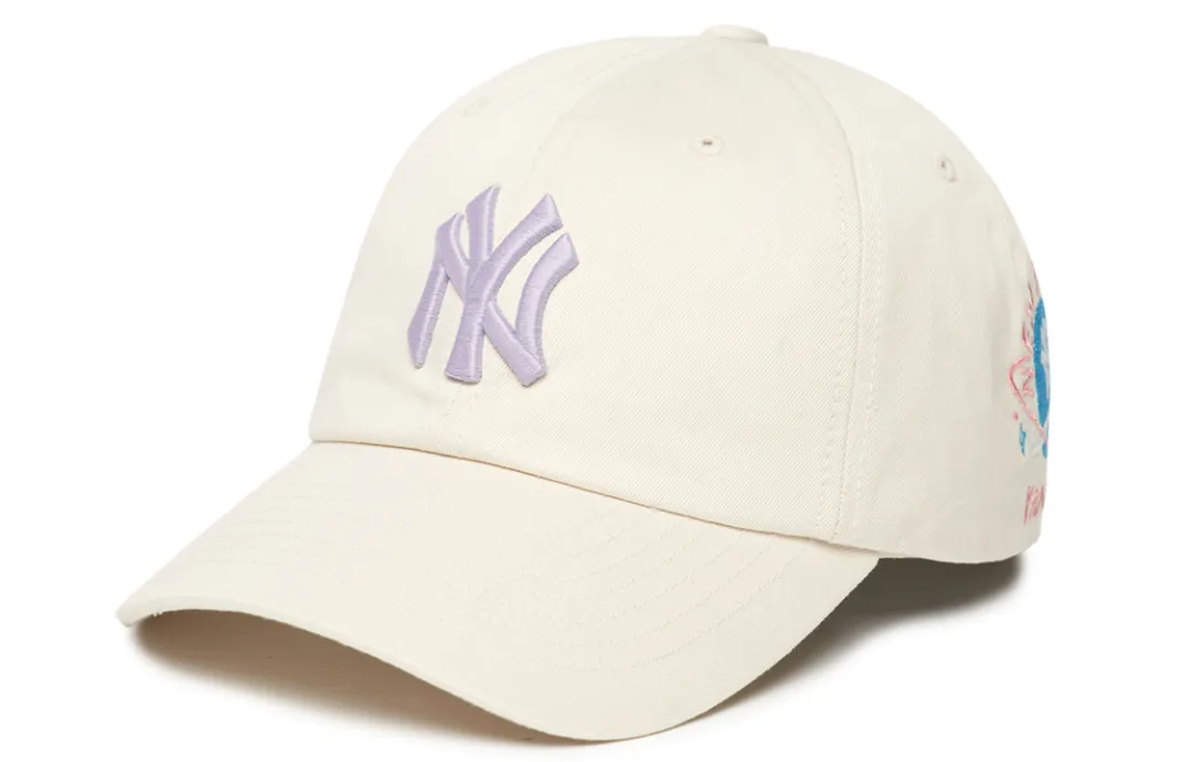 MLB Cotton Baseball Caps CPL01 Unisex White