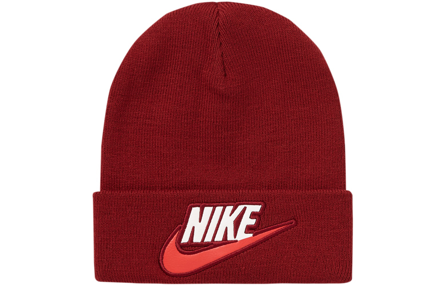 Supreme Fw18 Nike Beanie Burgundy