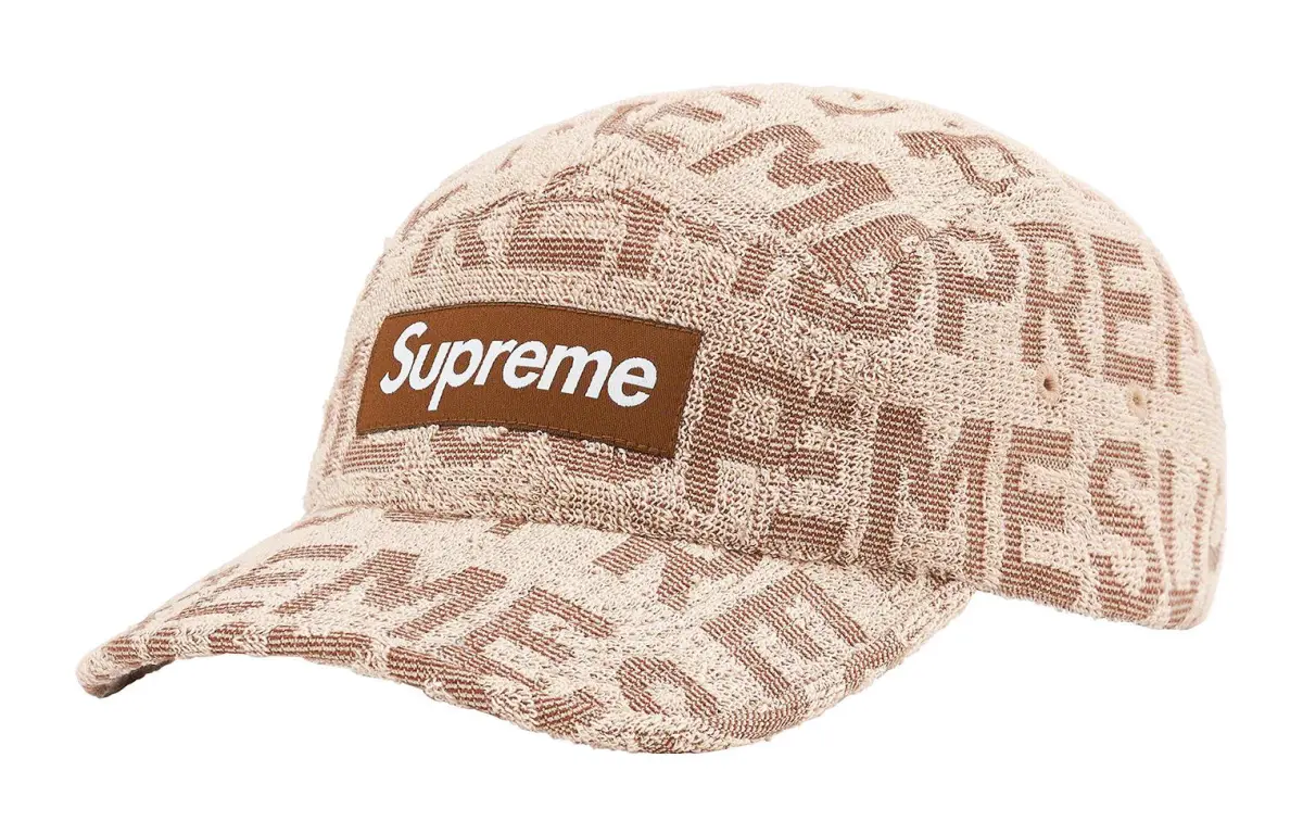 Supreme Terry Spellout Camp Cap