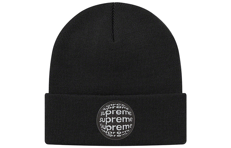 Шапка Supreme SS21 WEEK1 Lenticular Patch Beanie (разноцветная) — фото 1