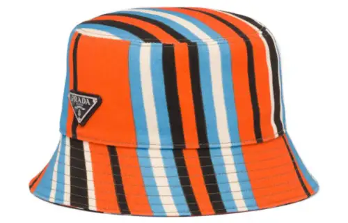 PRADA Bucket Hats Men's Orange