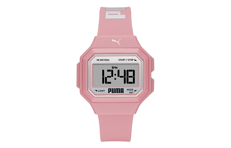 PUMA Wrist Watches Quartz Movement PU Strap Pink Watch Dial Women's Watch P1057