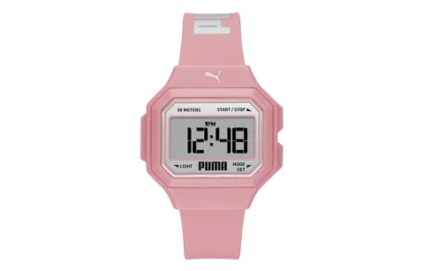 PUMA Wrist Watches Quartz Movement PU Strap Pink Watch Dial Women's Watch P1057