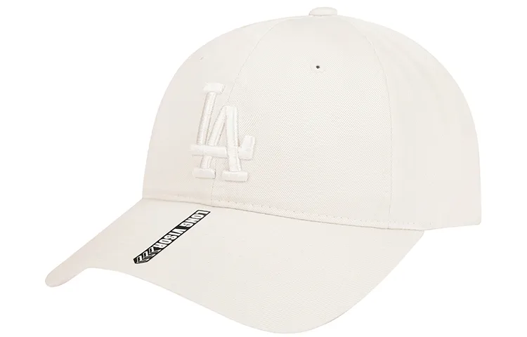 MLB Cotton Baseball Caps Unisex White