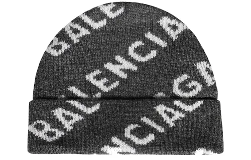 Balenciaga Beanies Unisex Gray