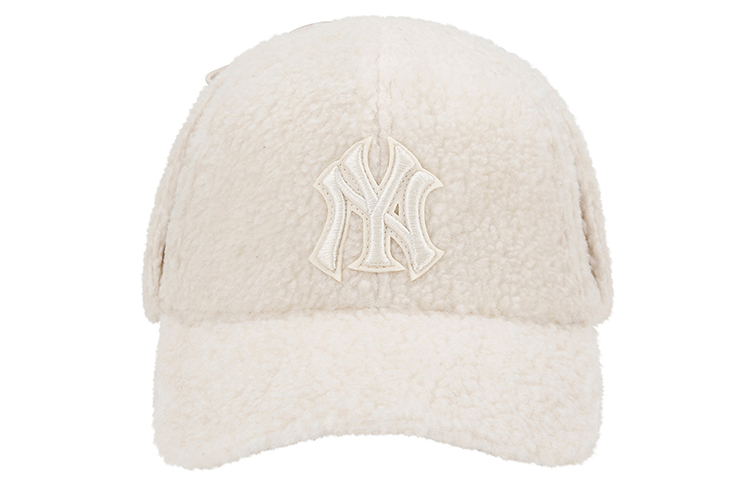 Кепка MLB Fleece (розово-белая) — фото 7
