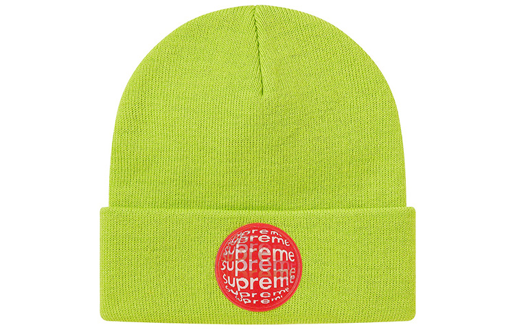 Шапка Supreme SS21 WEEK1 Lenticular Patch Beanie (разноцветная) — фото 3