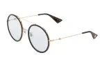 GUCCI Sunglasses Metal Round Sunglasses Women's Gold