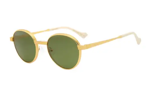 GUCCI Metal Sunglasses Gold