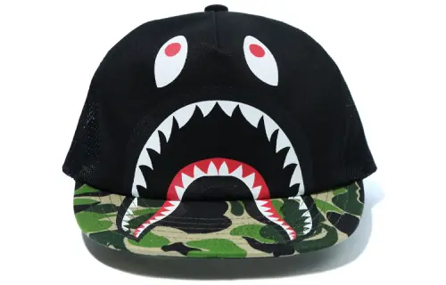 A BATHING APE Cotton Baseball Caps Kids'