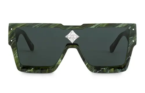 LOUIS VUITTON Sunglasses Cyclone Green Marble