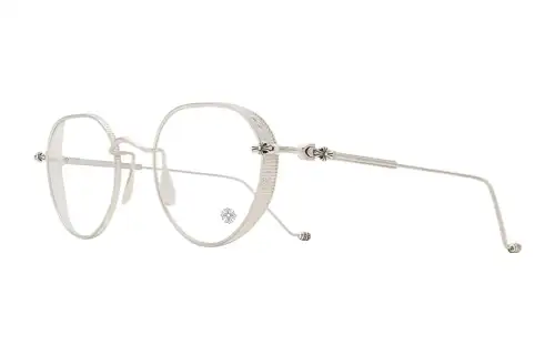 Chrome Hearts Titanium Alloy Round Eyeglass Frames Unisex