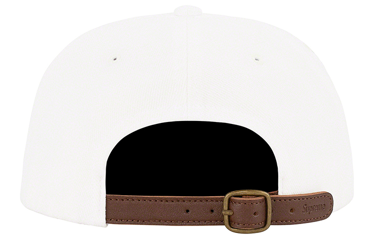 Кепка Supreme SS21 WEEK10 Classic Logo 6-Panel (черно-бело-желто-пурпурно-горчично-голубая) — фото 6