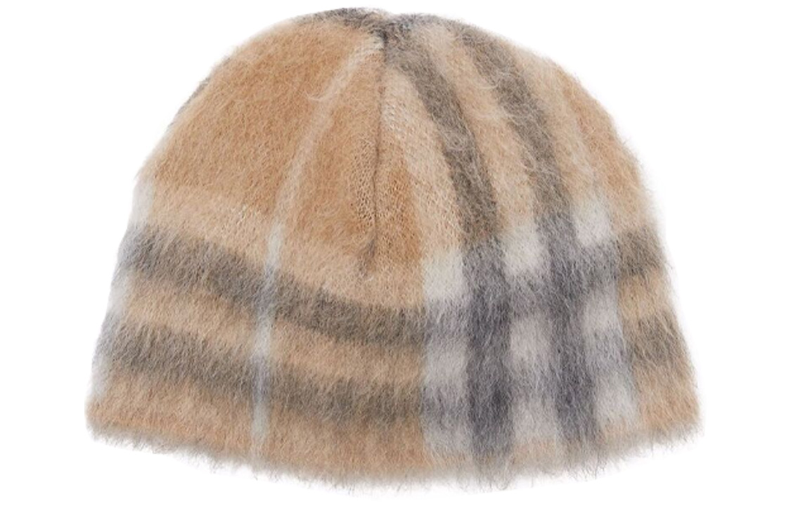 Burberry Giant Check Knit Beanie