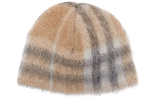 Burberry Giant Check Knit Beanie