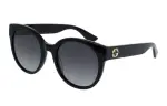 GG-logo round-frame sunglasses