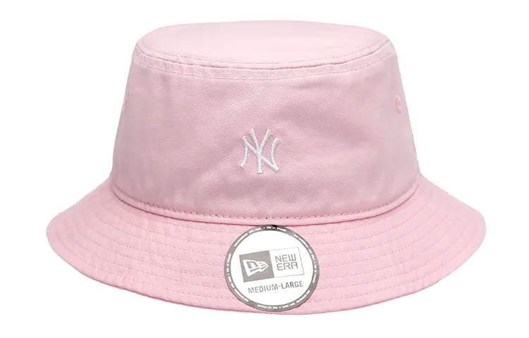 New Era Cotton Bucket Hats Unisex Pink
