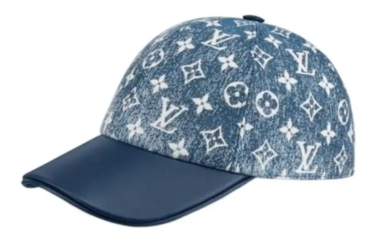 LOUIS VUITTON Monogram Jacquard Denim Cap