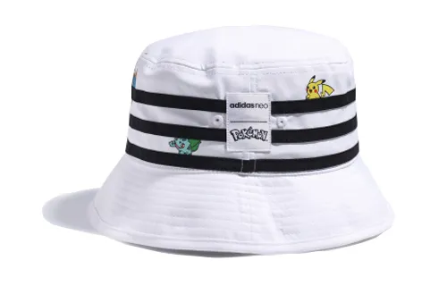 Adidas Neo Woven Bucket Hats Unisex White