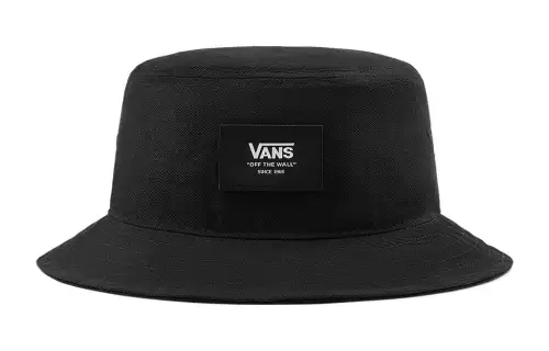 Vans Cotton Bucket Hats Unisex Black