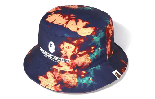 Bape Tie Dye Bucket Hat