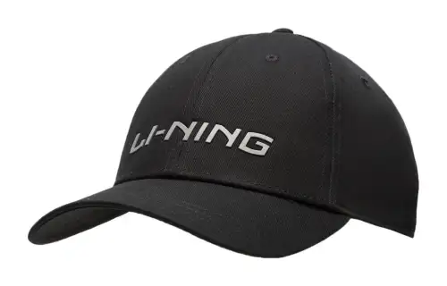 Li Ning Baseball Caps Unisex Black