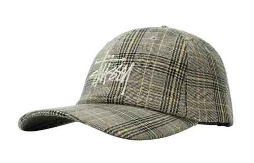 Stussy Big Logo Plaid Low Pro Cap