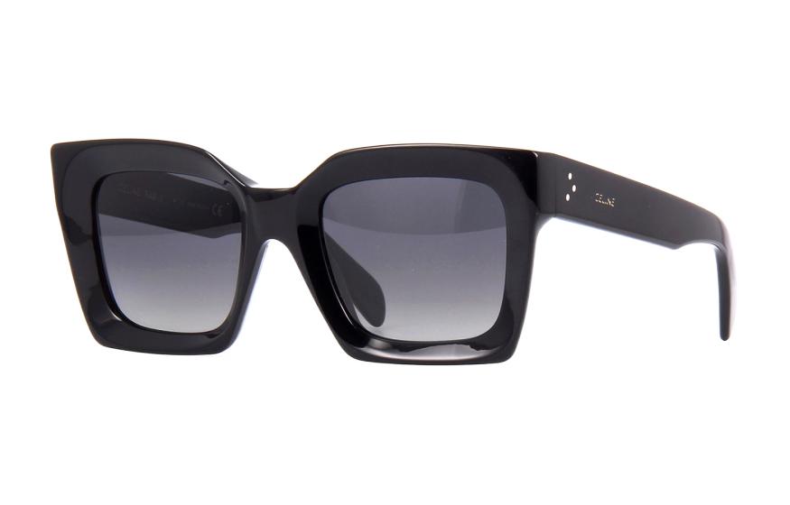 Женские очки CELINE Butterfly Sunglasses (черные)