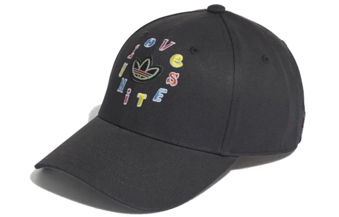 Adidas Originals Cotton Baseball Caps Unisex Black