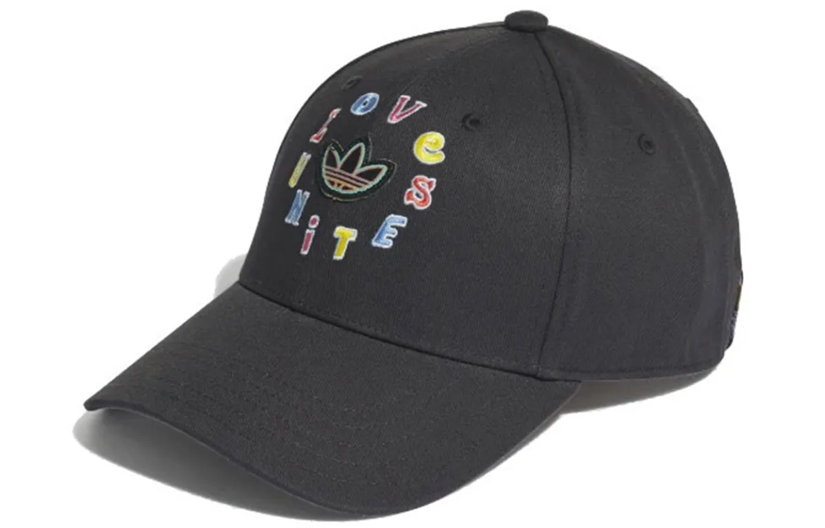 Adidas Originals Cotton Baseball Caps Unisex Black
