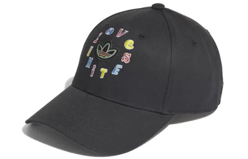 Adidas Originals Cotton Baseball Caps Unisex Black