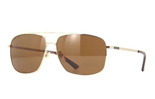 GUCCI Alloy Square Sunglasses Unisex