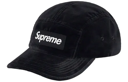 Supreme Velvet Camp Cap FW20