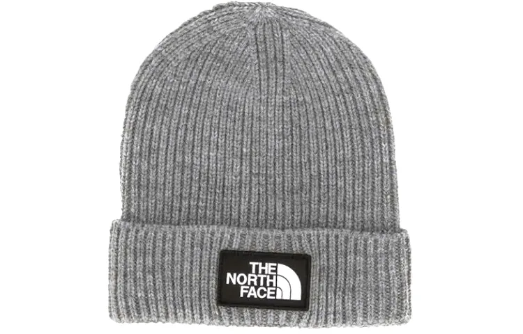 THE NORTH FACE Logo patch Ribbed Beanie