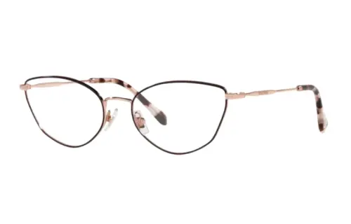 MIU MIU Prescription Glasses Unisex Brown