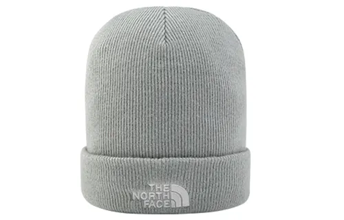 THE NORTH FACE Wool Blend Beanies US Version Unisex Gray