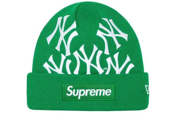 Supreme New York Yankees New Era Box Logo Beanie