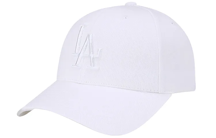 MLB Cotton Baseball Caps Unisex White