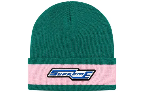 Supreme Cuff Stripe Beanie