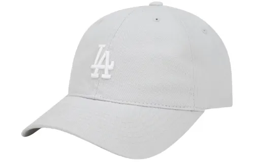 MLB Cotton Baseball Caps Unisex Light Gray